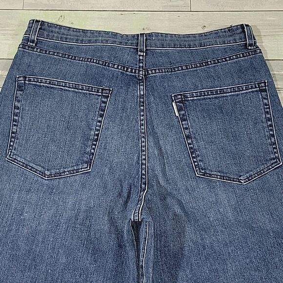 ASKK NY Wide Leg Jeans sz 34 - Picture 4 of 6